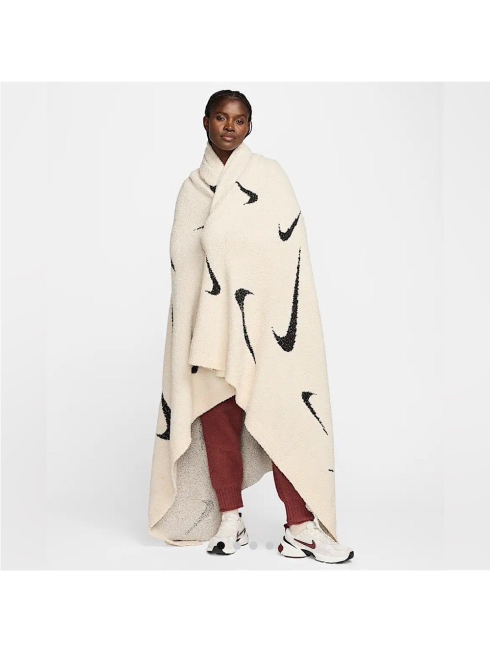 Nike Phoenix Cozy Boucle Blanket Unisex Sports Casual Blanket NWT HQ6917-118